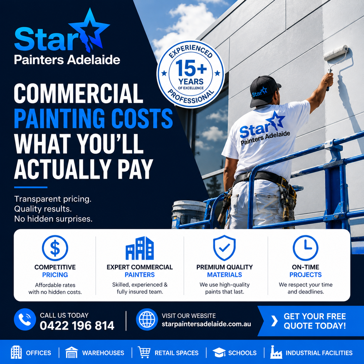 Star Painters Adelaide Commercial Painting Costs Guide